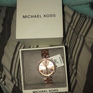 Mk rose gold woman’s watch